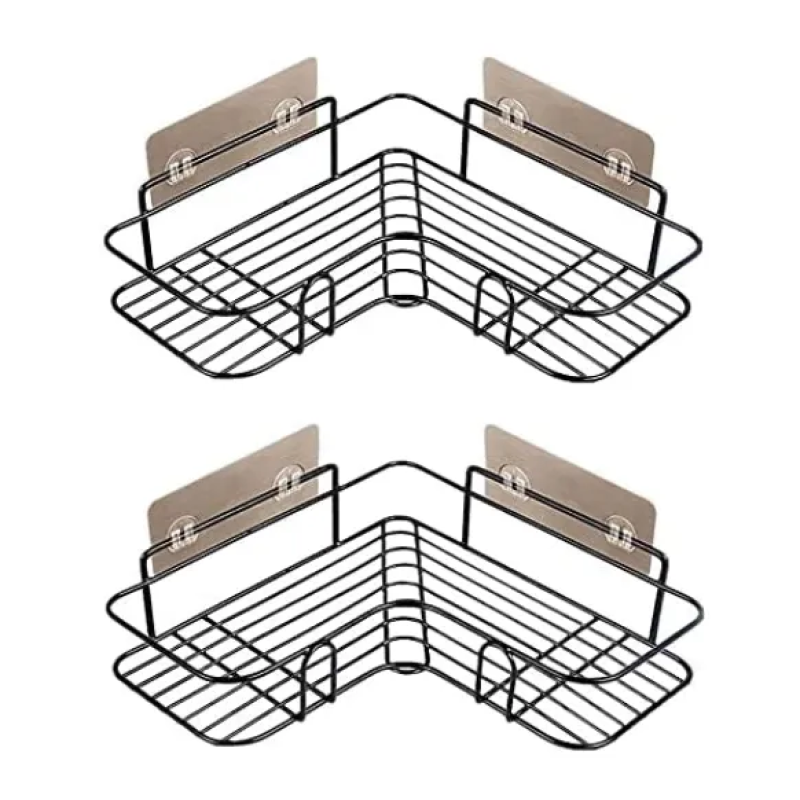 Metallic Corner Bathroom Organizer 5 of 5