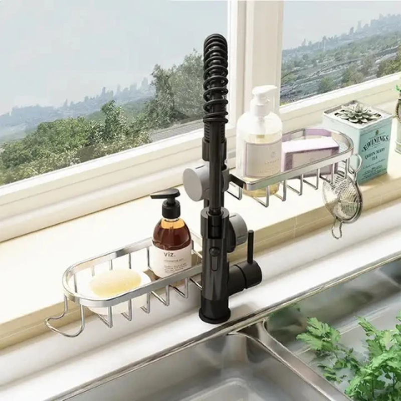 Sink and Bathroom Caddy 2 of 4