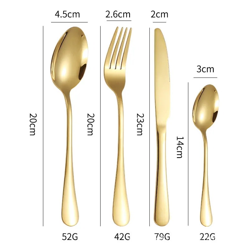 24 Pcs Cutlery Set with a Stand 2 of 3