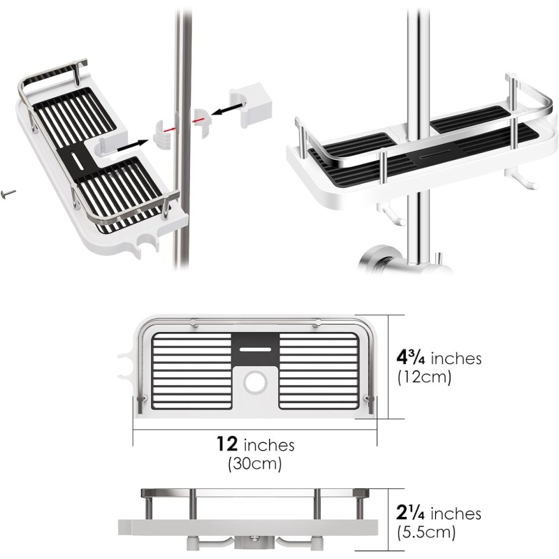 Adjustable Bathroom Caddy 6 of 9