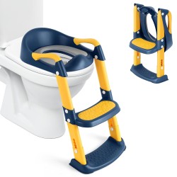 Height Adjustable Kids Toilet Potty with a Ladder Height Adjustable Kids Toilet Potty with a Ladder