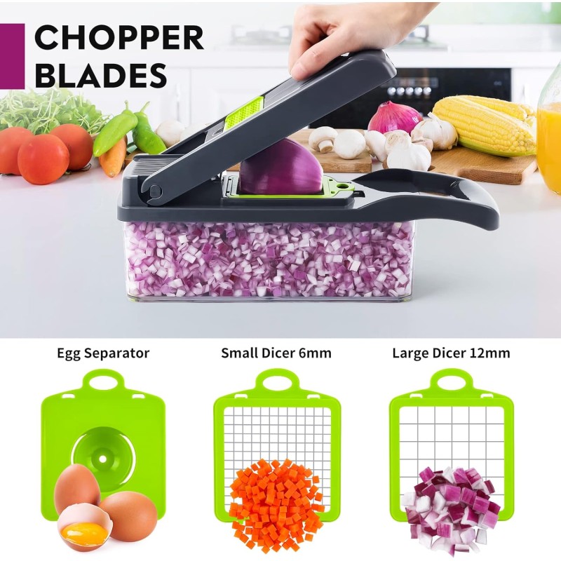 Vegetable Cutter with Interchangeable Blades 5 of 9