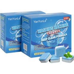 Washing Machine Deep Cleaning Formula Tablets 12pcs Pack Washing Machine Deep Cleaning Formula Tablets 12pcs Pack