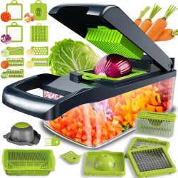 Vegetable Cutter with Interchangeable Blades