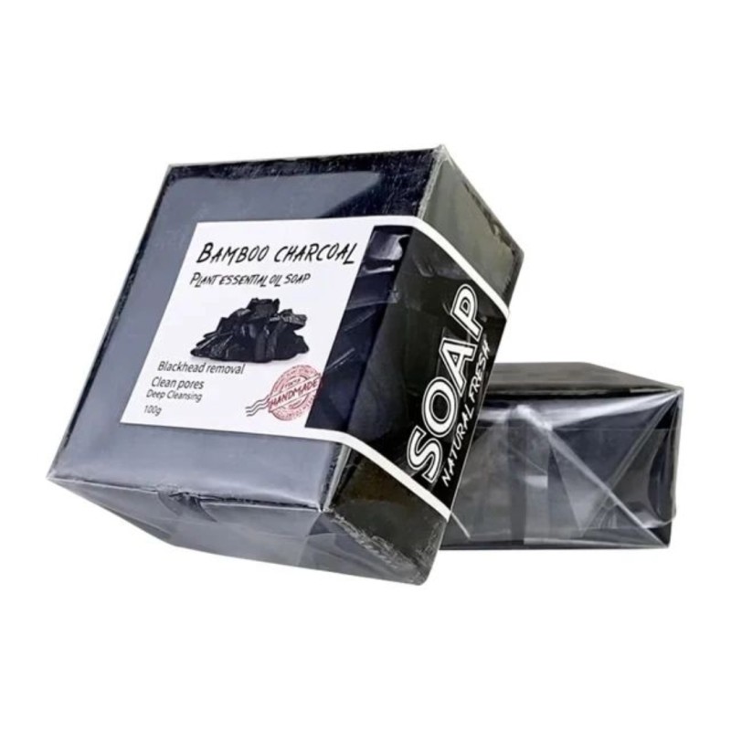 Bamboo Charcoal Black Soap 3 of 3