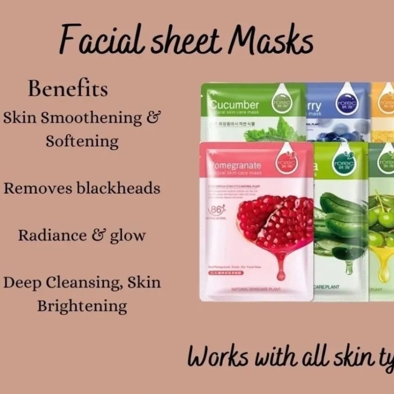 Facial Sheet Masks 6 of 6