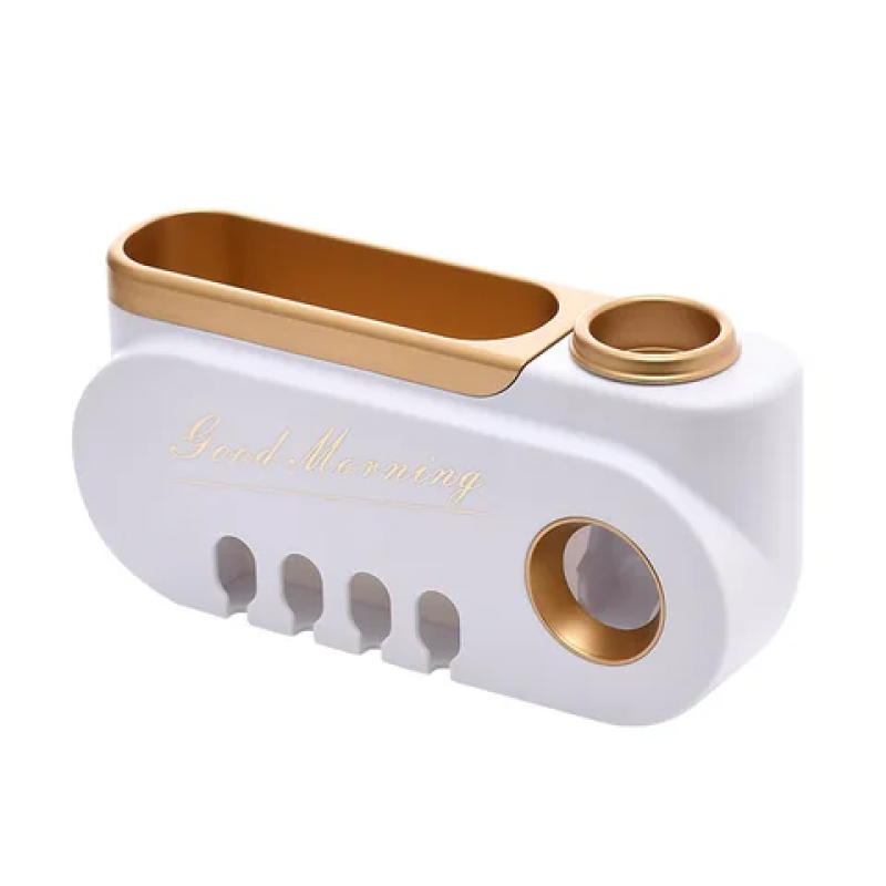 Modern Automatic Toothpaste Dispenser & Organizer 8 of 13