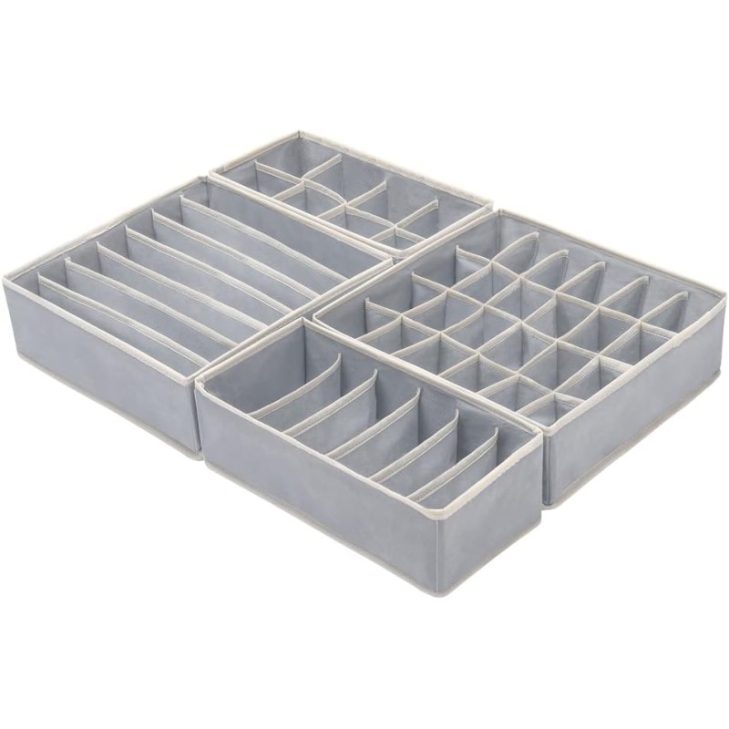 Simple Houseware Closet Organizer Drawer Divider 4 Set 7 of 10