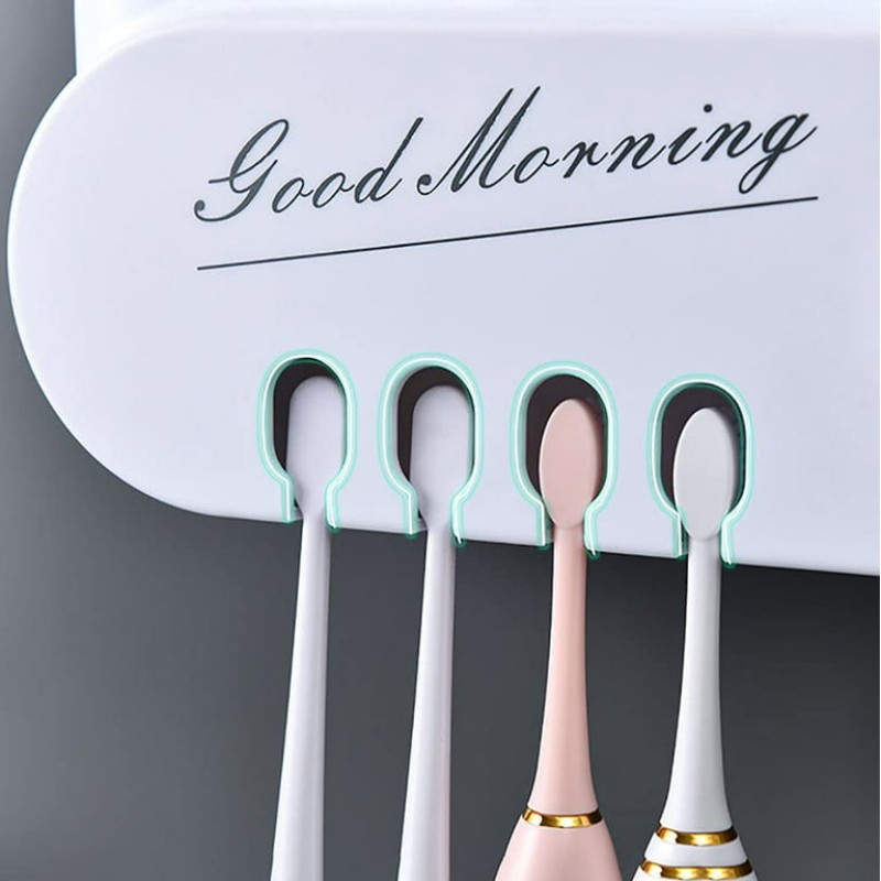 Modern Automatic Toothpaste Dispenser & Organizer 4 of 13