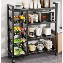 4 Tier Kitchen and Living Room Rack