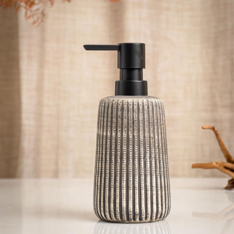 Ceramic Liquid Soap Dispenser Modern Design 400ml 4 of 9
