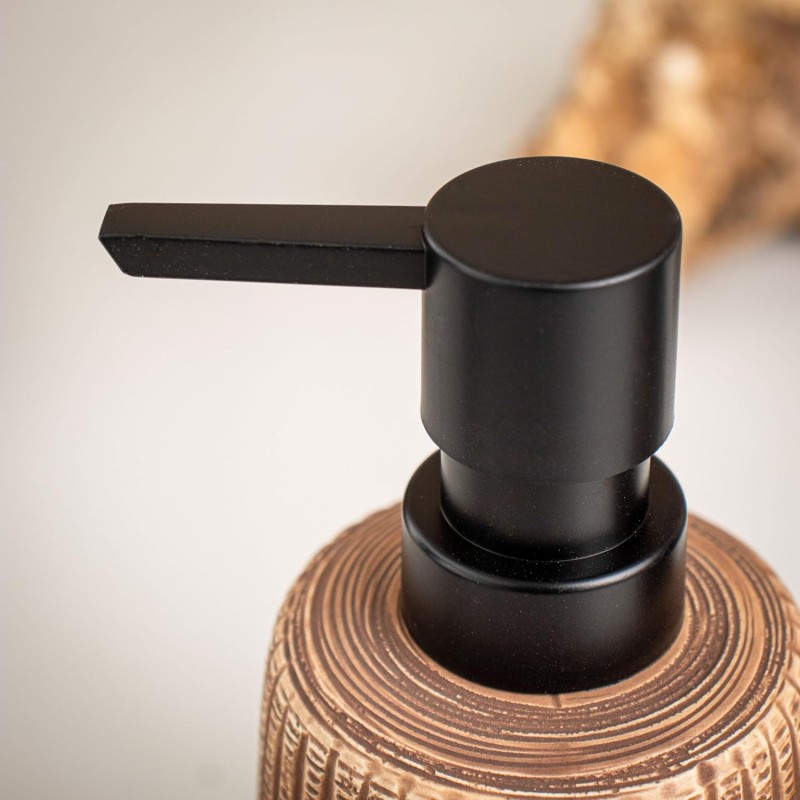 Ceramic Liquid Soap Dispenser Modern Design 400ml 3 of 9