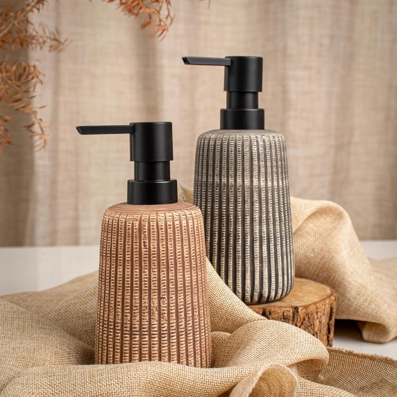 Ceramic Liquid Soap Dispenser Modern Design 400ml 8 of 9