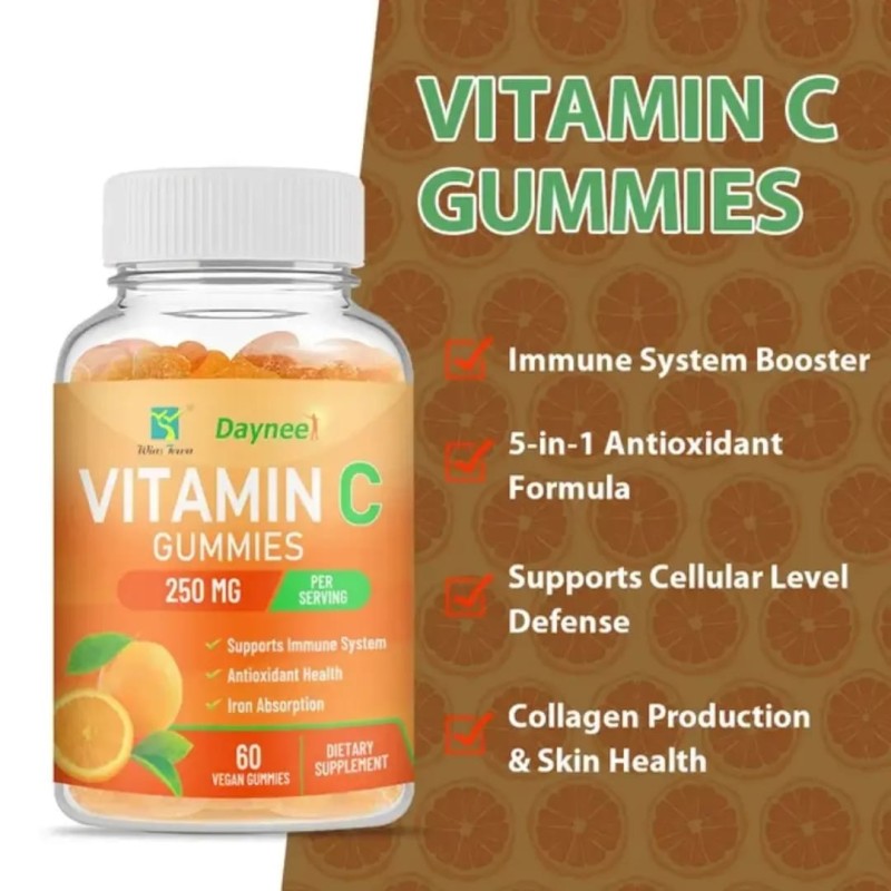 Health Gummies - Vitamin C, Anti-Aging, Hip & Butt Enhancing, Collagen, L-Glutathione 11 of 11