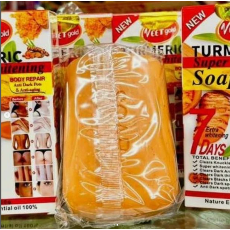 Veet Gold Turmeric Soap 2 of 3
