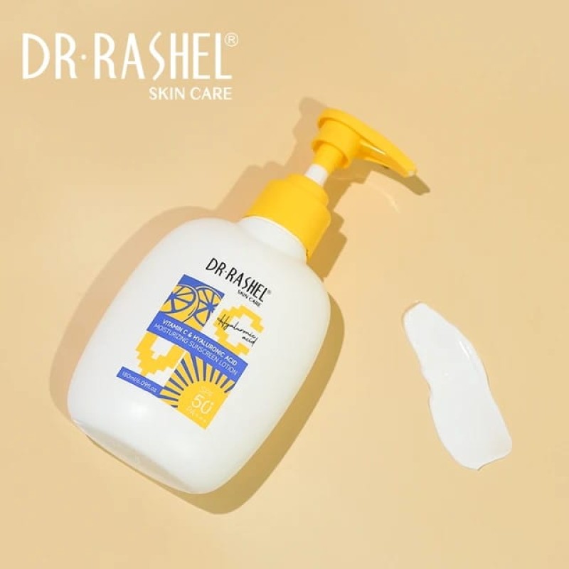 Dr. Rashel Sunscreen Lotion (Vitamin C & Hyaluronic Acid) 3 of 4