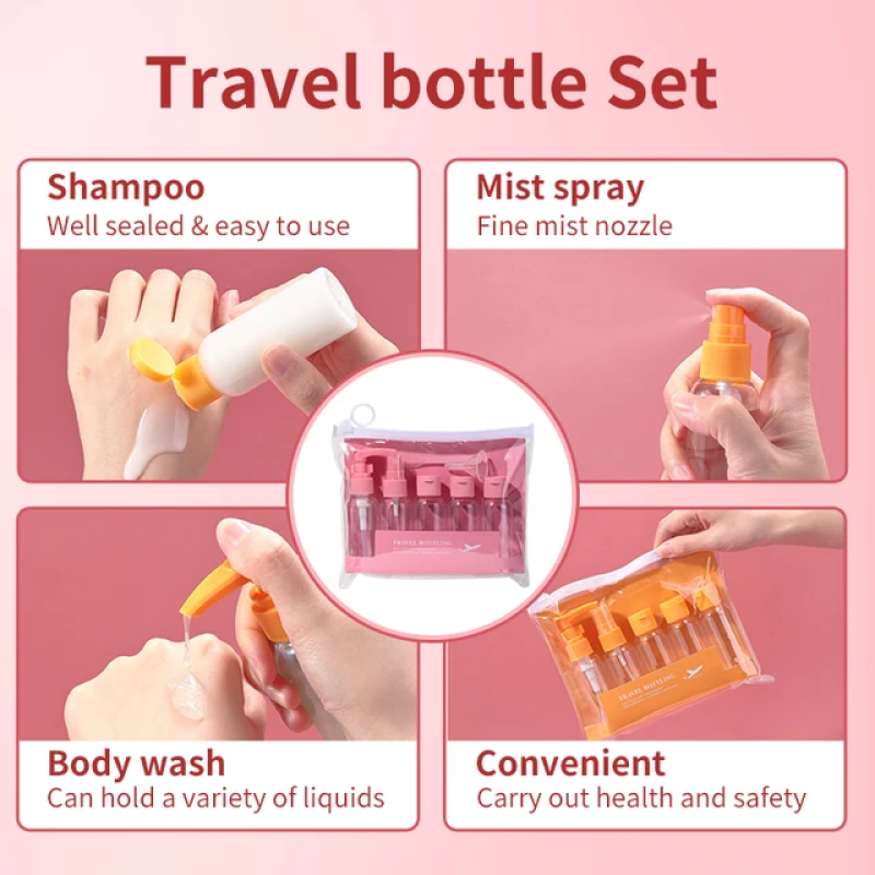 Refillable Travel Bottle Kit 5 of 6