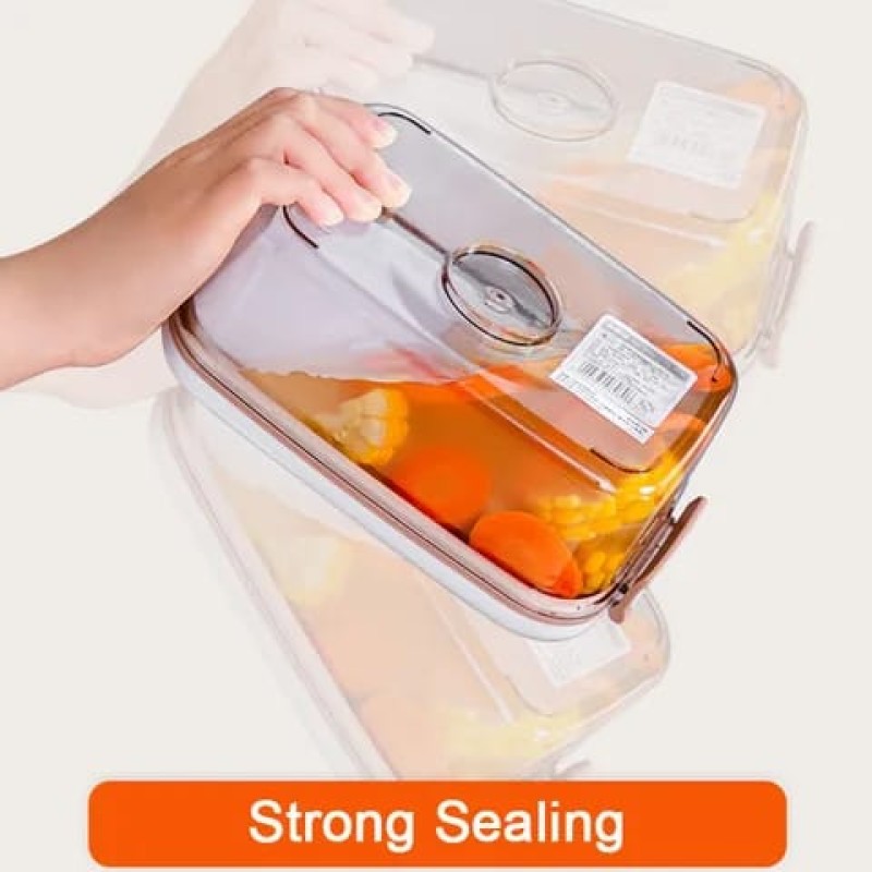 2pcs Food Vacuum Storage Containers 3 of 9