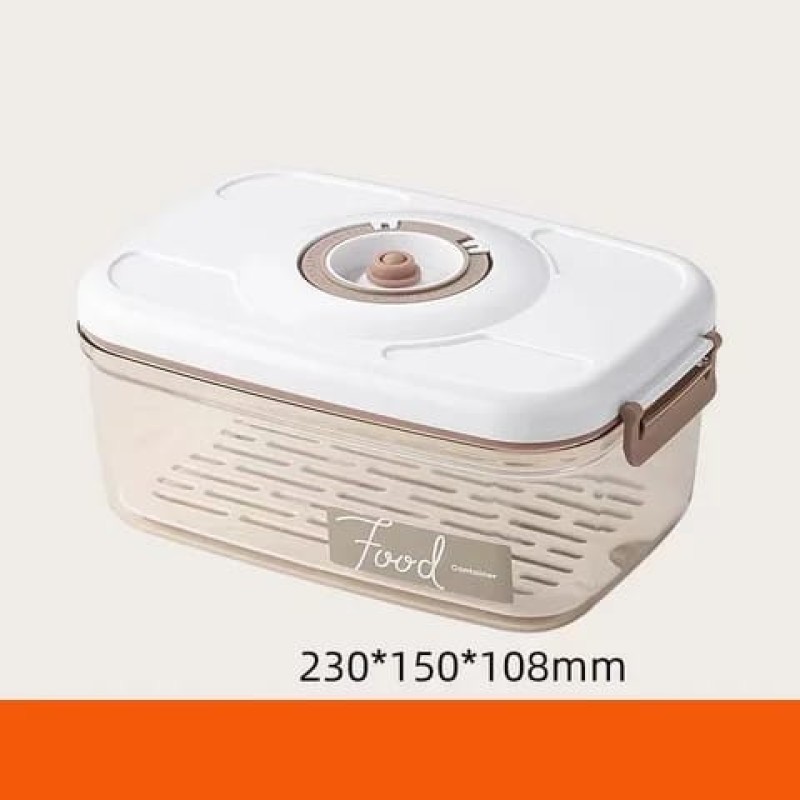 2pcs Food Vacuum Storage Containers 4 of 9