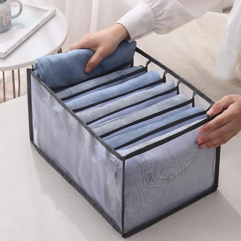 Closet Organizer Jeans Storage Box 8 of 8