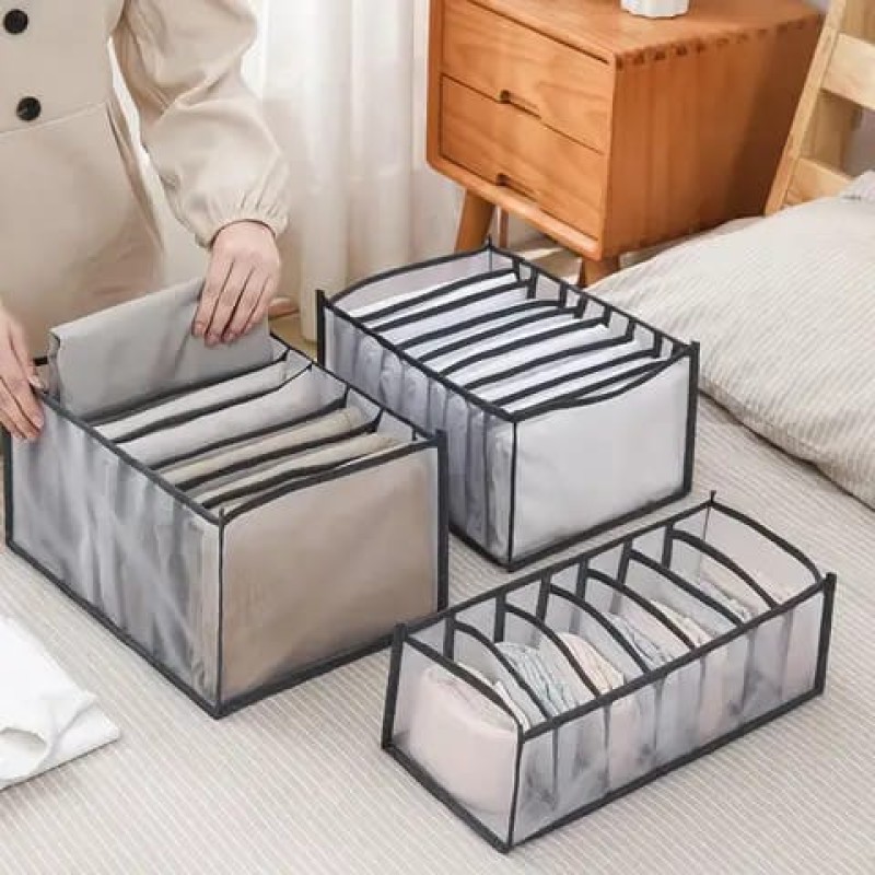 Closet Organizer Jeans Storage Box