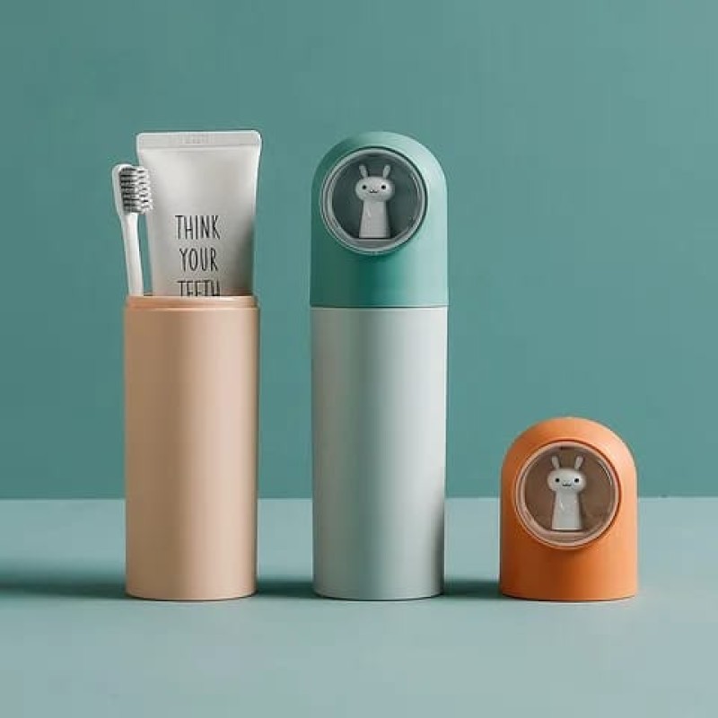 Cartoon Kids Travel Toothbrush Holder