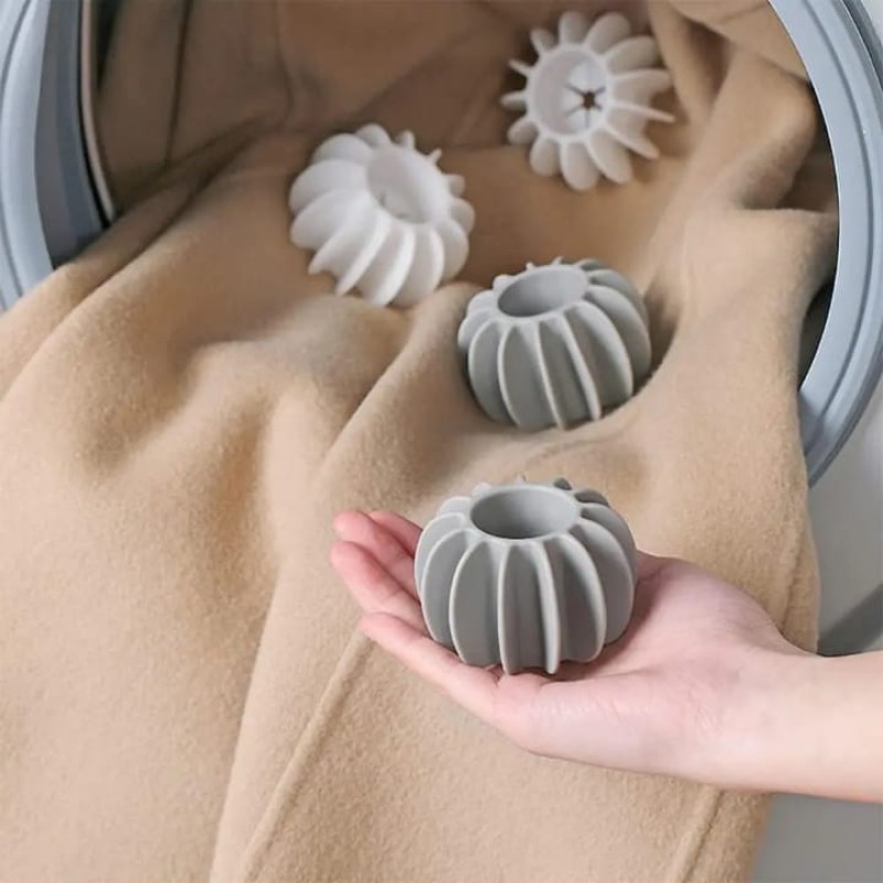 Reusable Silicone Washing Machine Laundry Balls 3 of 8