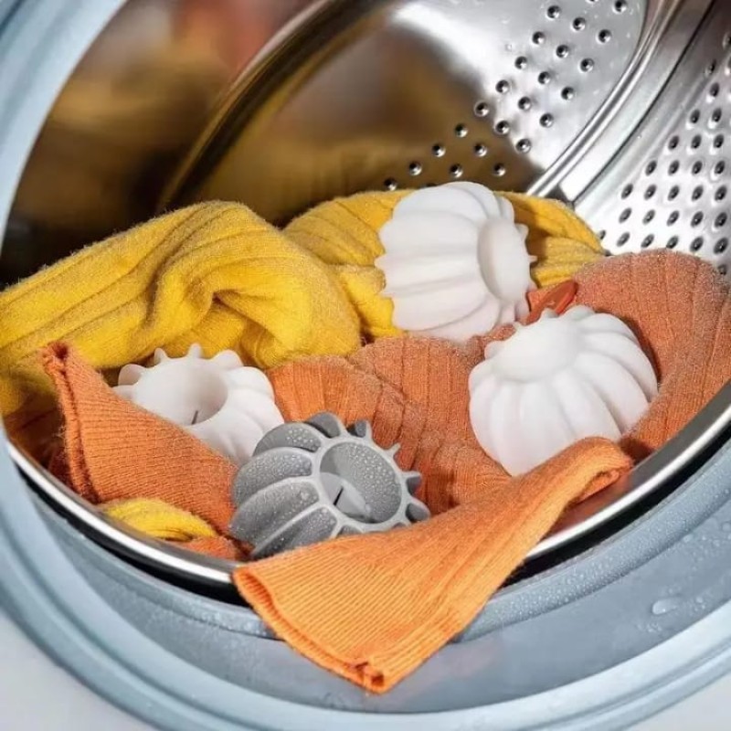 Reusable Silicone Washing Machine Laundry Balls 5 of 8