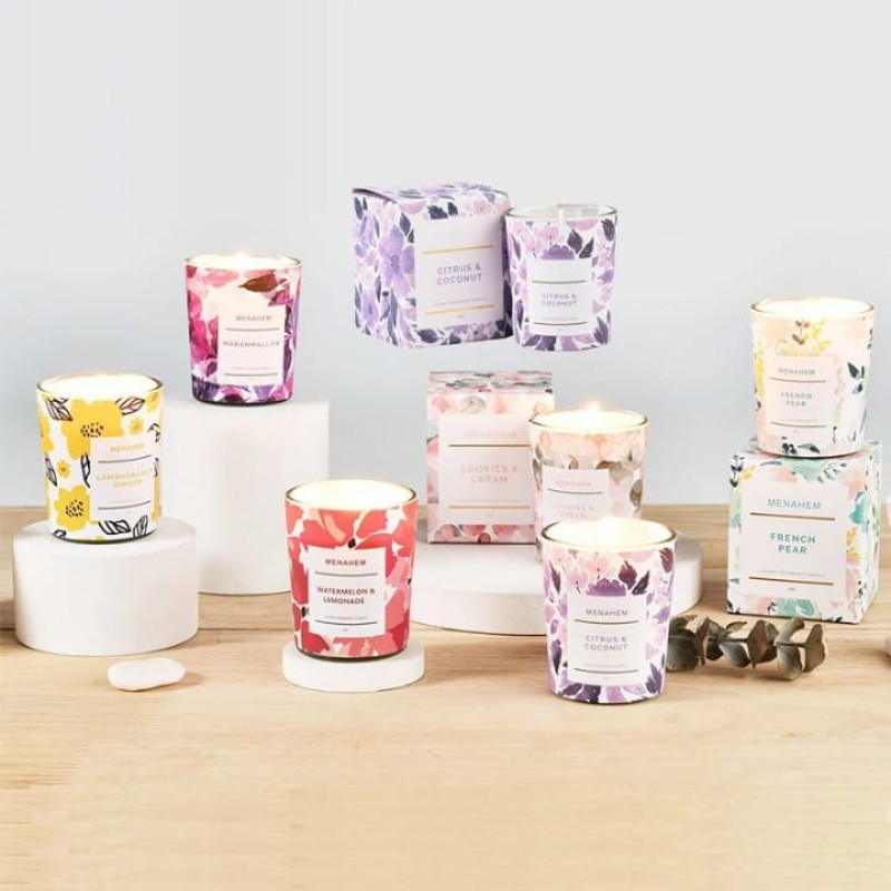 Glass Cup Scented Candles 2 of 7