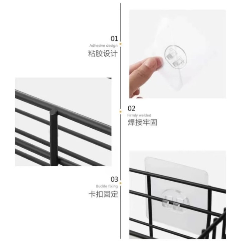 Punch-Free Storage Rack / Organizer 7 of 7
