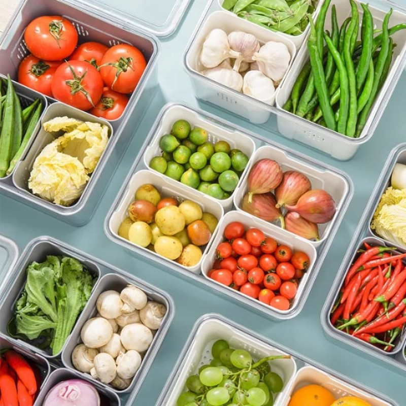 Stackable Fridge Storage Box 6 of 10