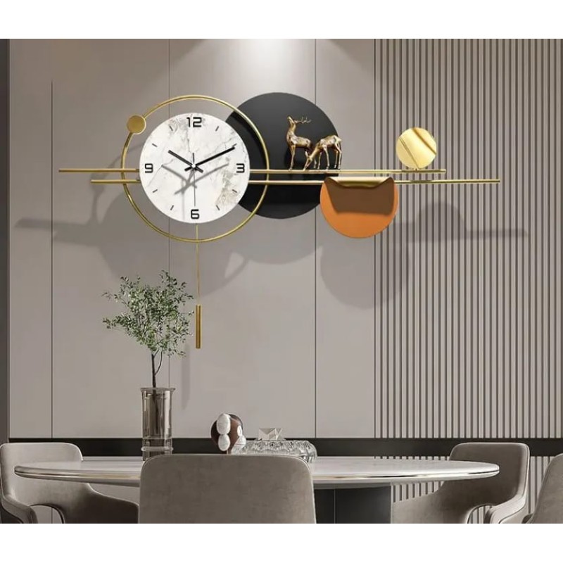 Deer Design Wall Clock 3 of 7