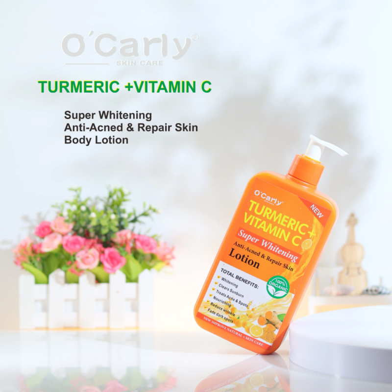 O'Carly Turmeric + Vitamin C Body Lotion 3 of 4