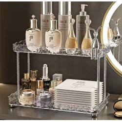 2-tier makeup organizer. 2-tier makeup organizer.