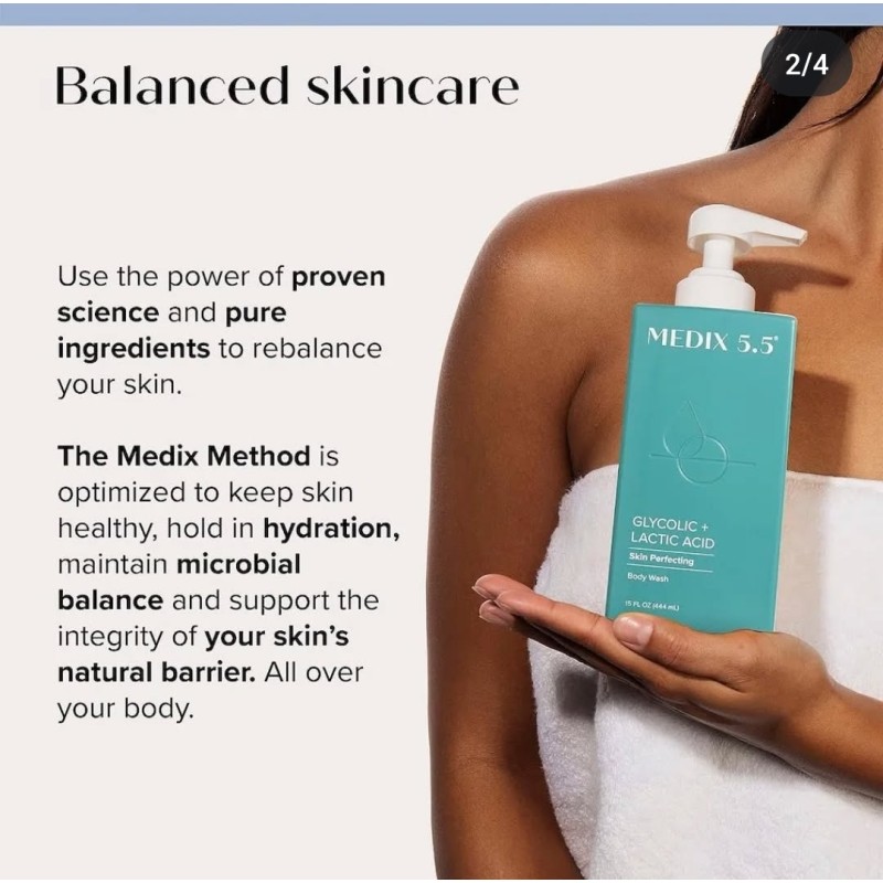 Glycolic + Lactic Acid Body Wash 3 of 4