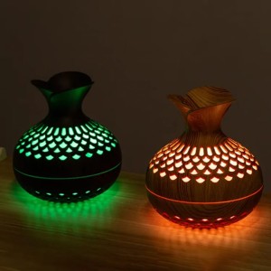 Colourful Wood Grain Flower Humidifier