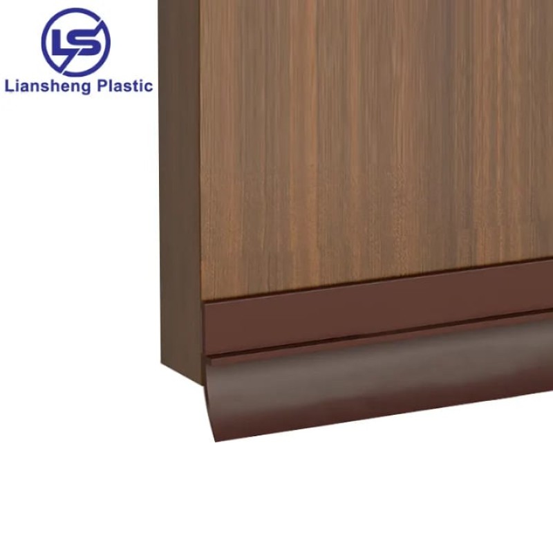 Waterproof Adhesive Silicone rubber Under Door Sealing strip 5 of 9