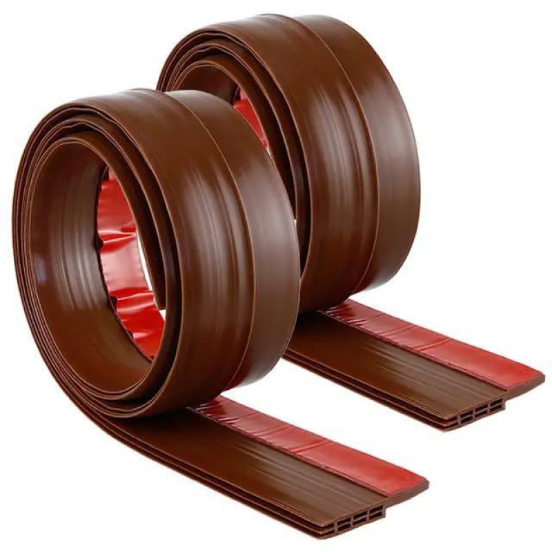 Waterproof Adhesive Silicone rubber Under Door Sealing strip 7 of 9