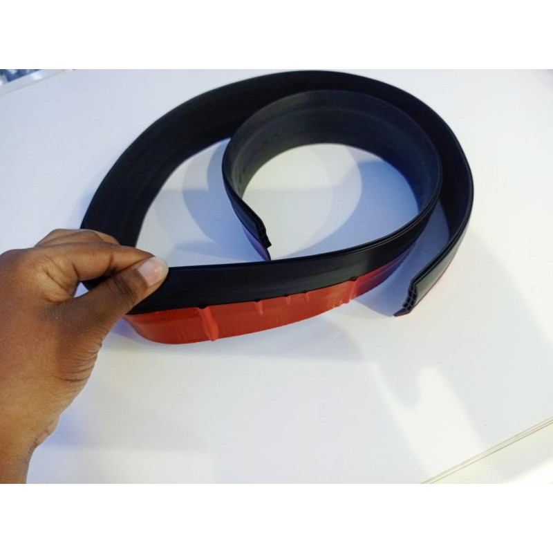 Waterproof Adhesive Silicone rubber Under Door Sealing strip 3 of 9