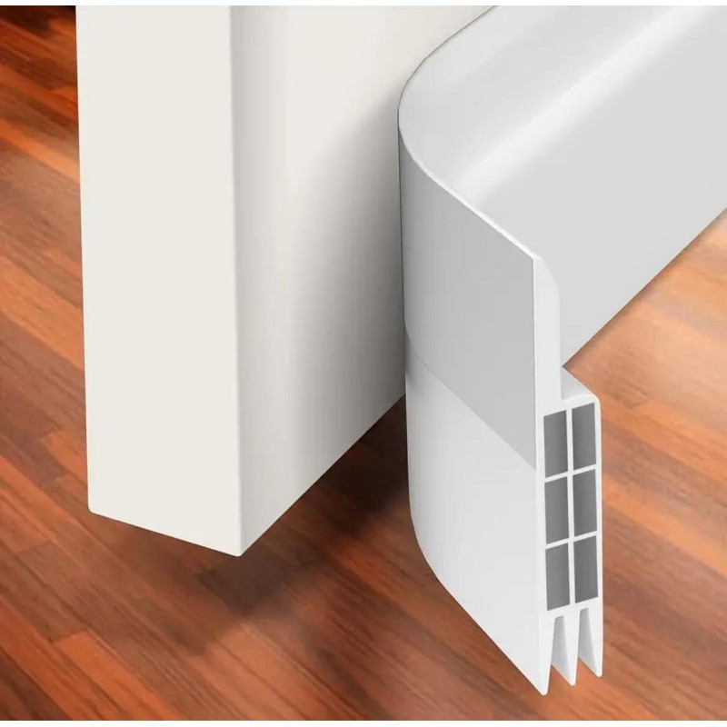 Waterproof Adhesive Silicone rubber Under Door Sealing strip 8 of 9