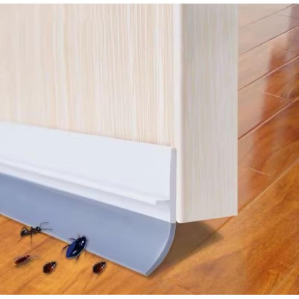 Waterproof Adhesive Silicone rubber Under Door Sealing strip Waterproof Adhesive Silicone rubber Under Door Sealing strip