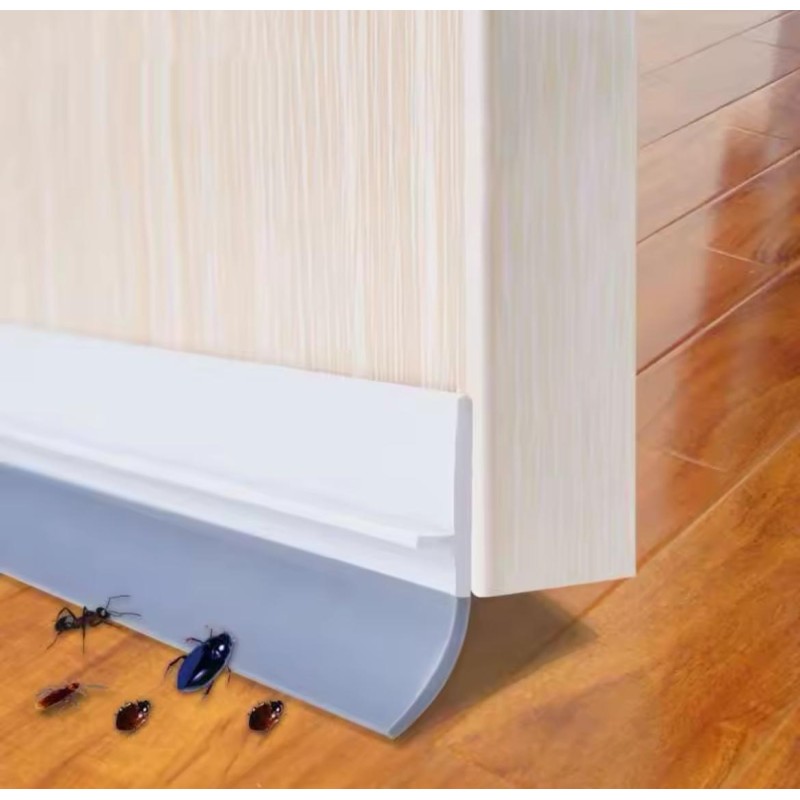 Waterproof Adhesive Silicone rubber Under Door Sealing strip