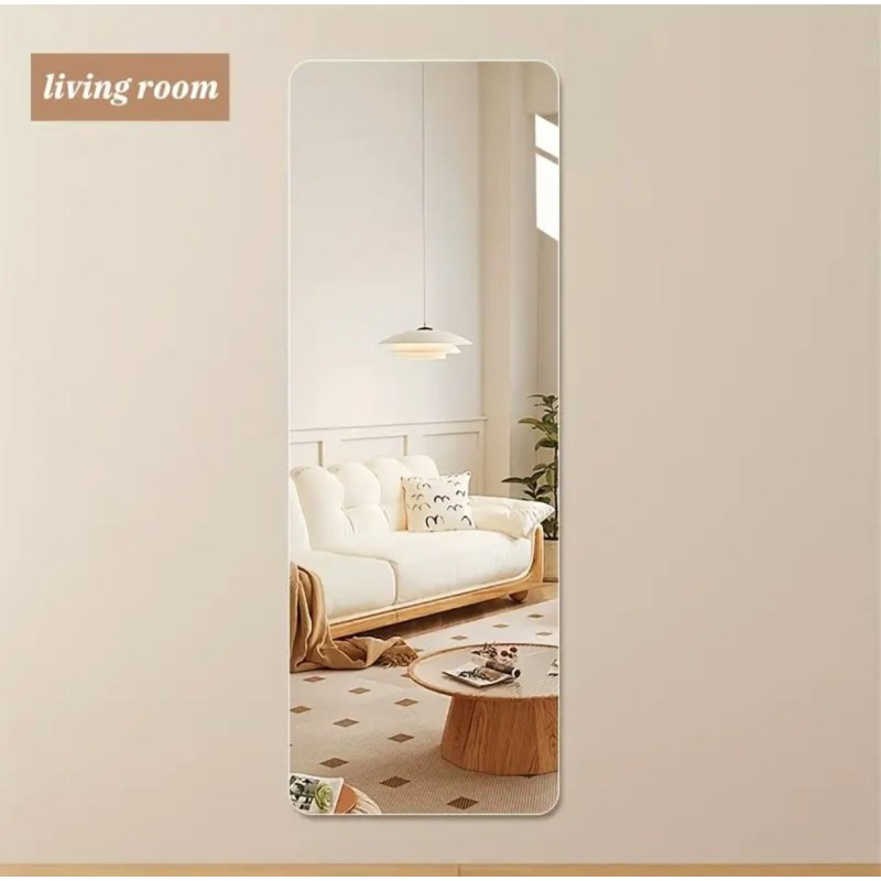 Full-Length Self-Adhesive Acrylic Mirror 6 of 8