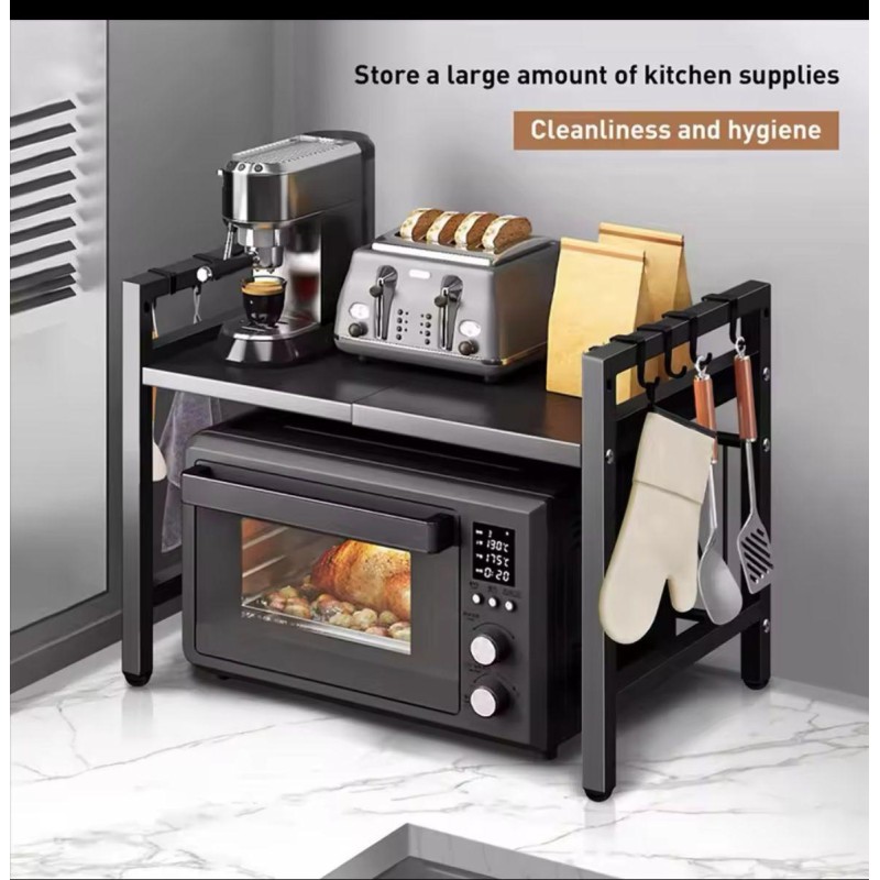 Heavy-Duty Adjustable Microwave Stand 9 of 11