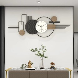 Long Minimalist Wall Clock