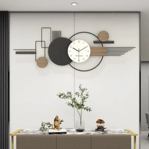 Long Minimalist Wall Clock