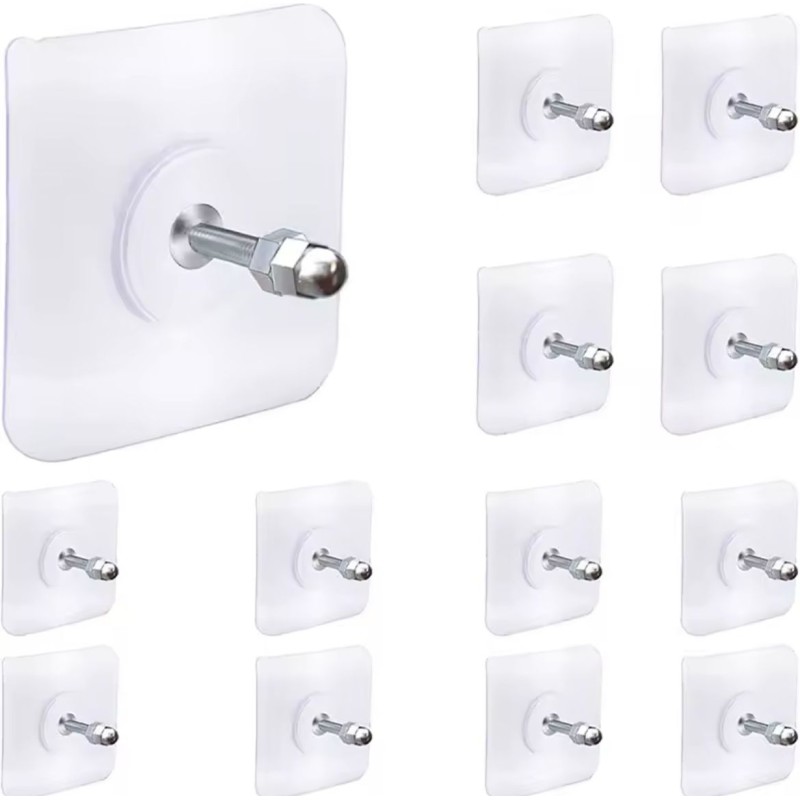 Self-Adhesive Hook Stickers – 10pcs Set 4 of 10