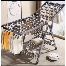 Folding Clothes Drying Rack