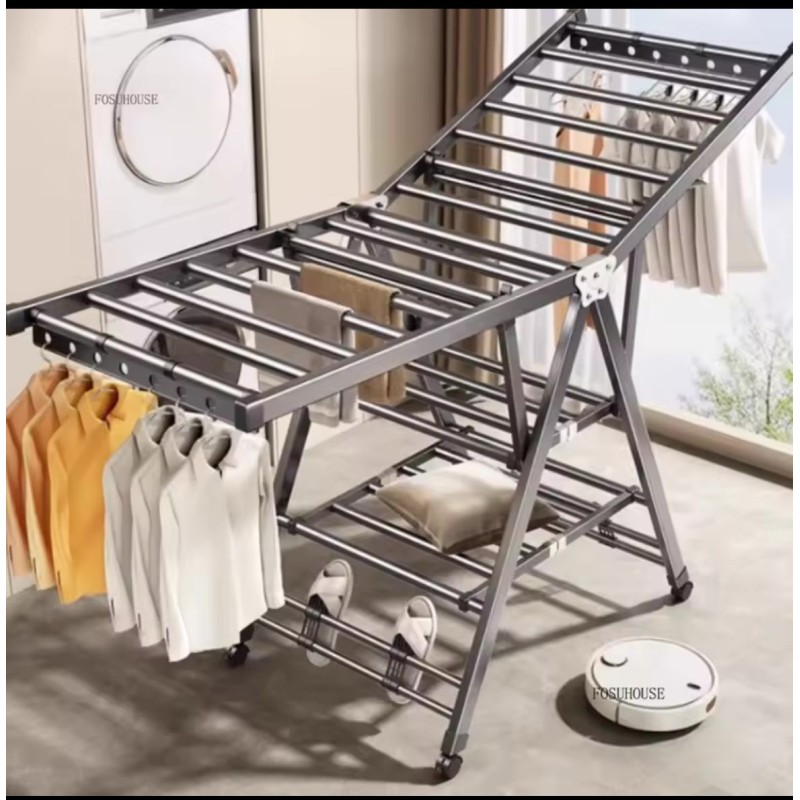 Folding Clothes Drying Rack