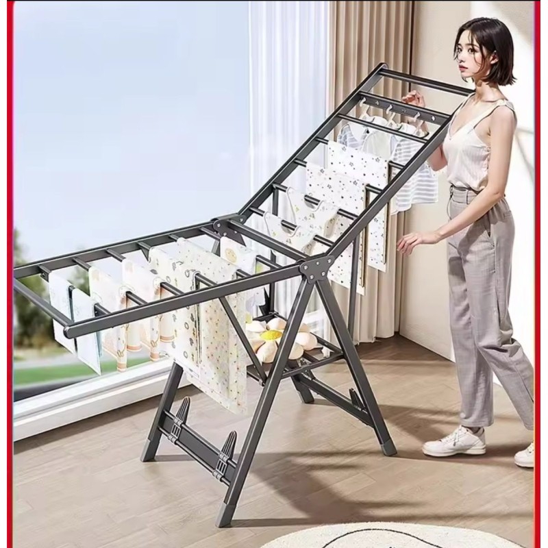 Folding Clothes Drying Rack 3 of 5